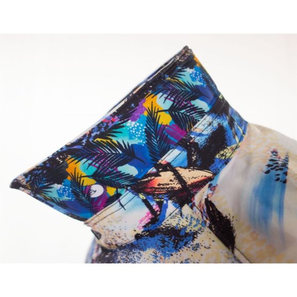 ROBERT GRAHAM New Point Break Short Sleeve In Mult - Picture 6 of 10